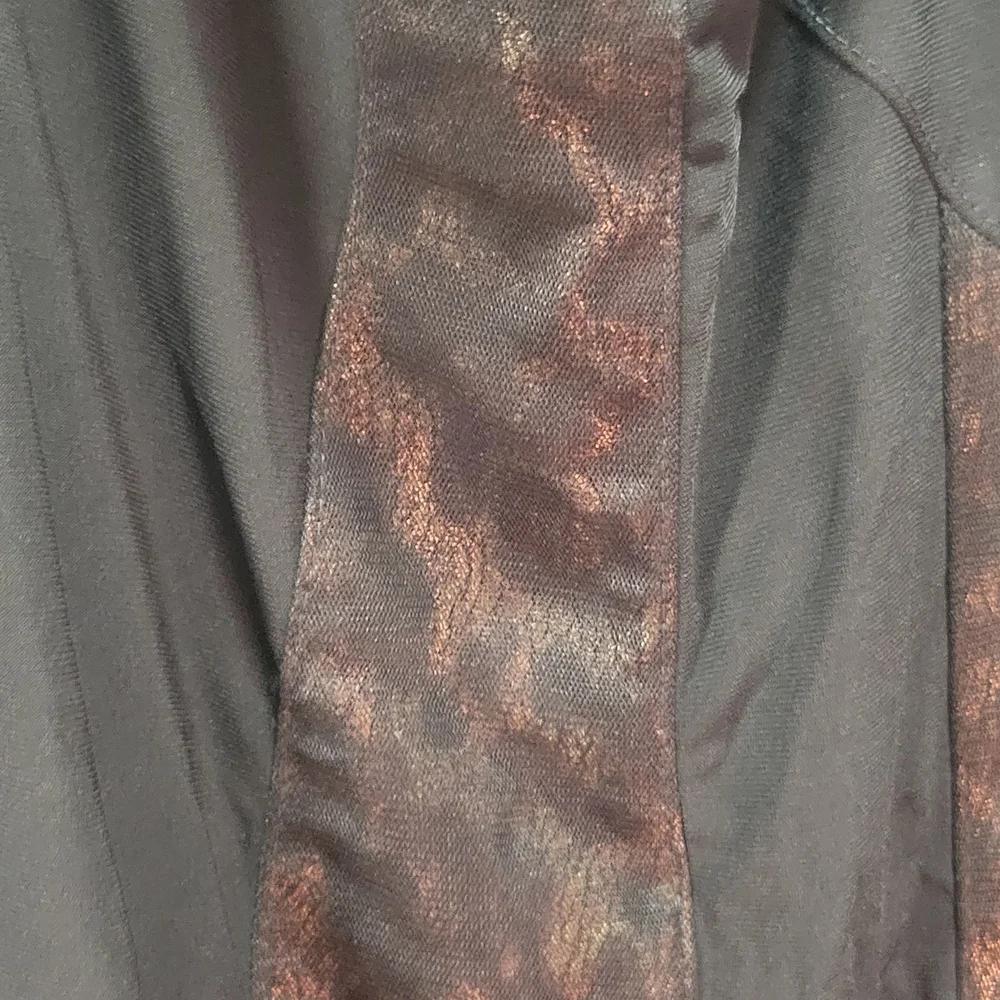 Salvage Leopard Print Tank with Black tie Design And Leopard Accents - Picture 3 of 7